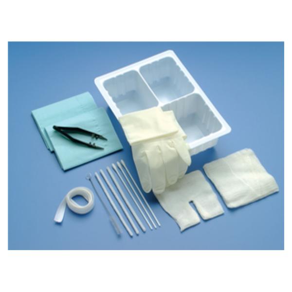 Set Tracheostomy Care With Gloves/Flexible Nylon Bristle Brush LF 20/CA